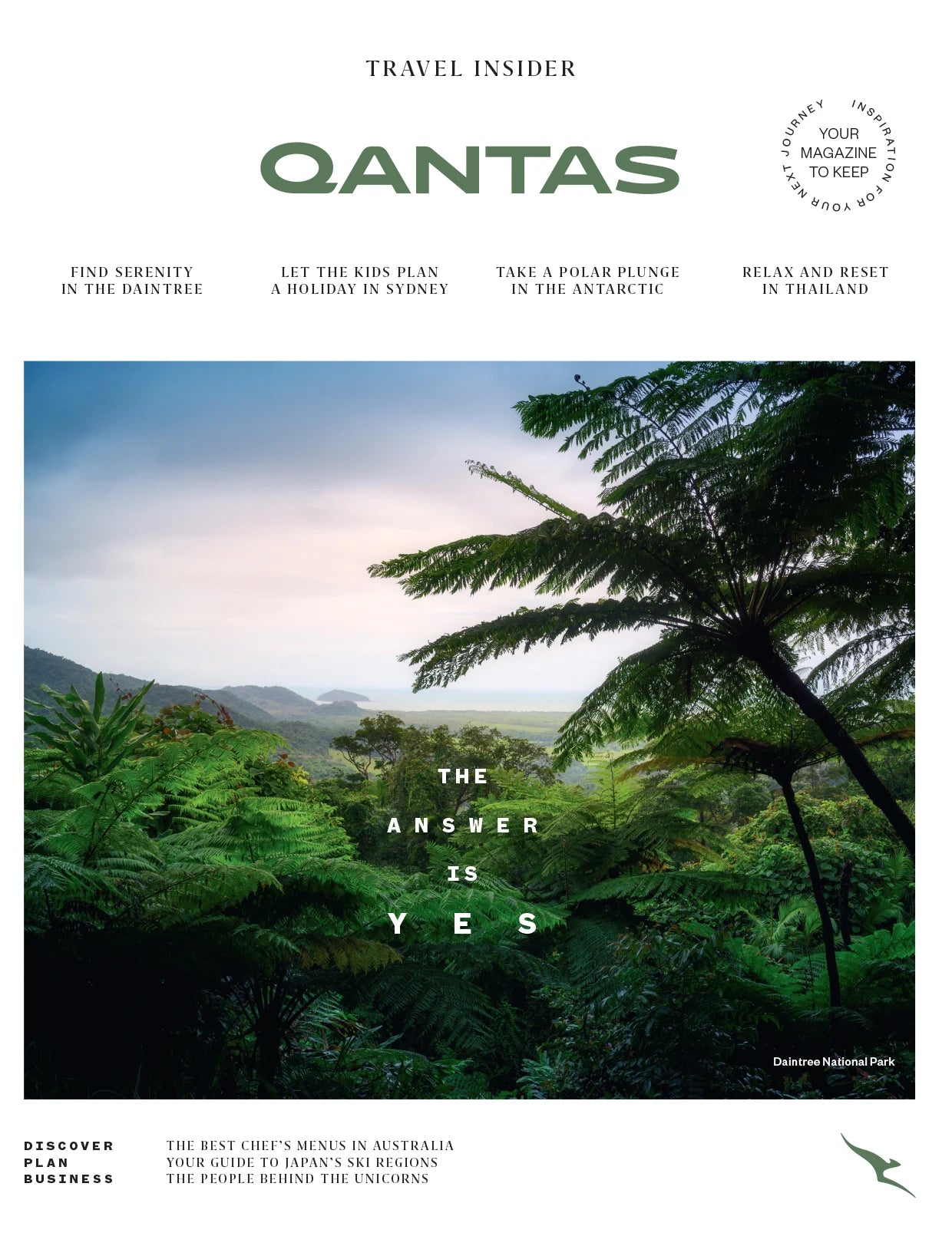 Cameron Williams: Qantas Magazine - Apr 2022